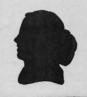 Reverend Samuel Cooke Silhouette
