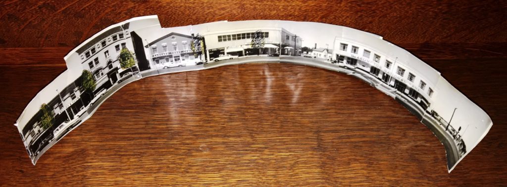 This assembled "panoramic" image measures 23 inches in length.